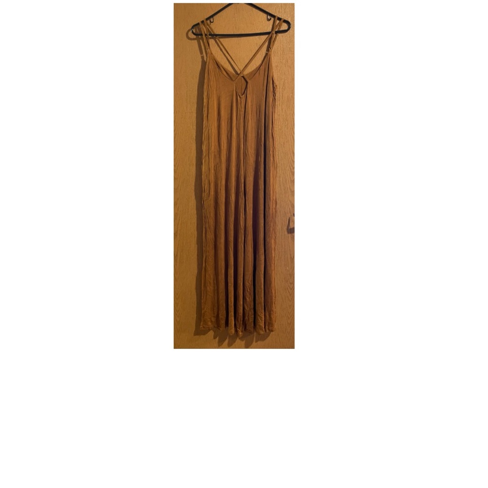 SALE🎈NWOT NEVER WORN MUSTARD ONE PIECE SUPER SOFT JUMPSUIT WITH POCKETS! - Picture 7 of 12